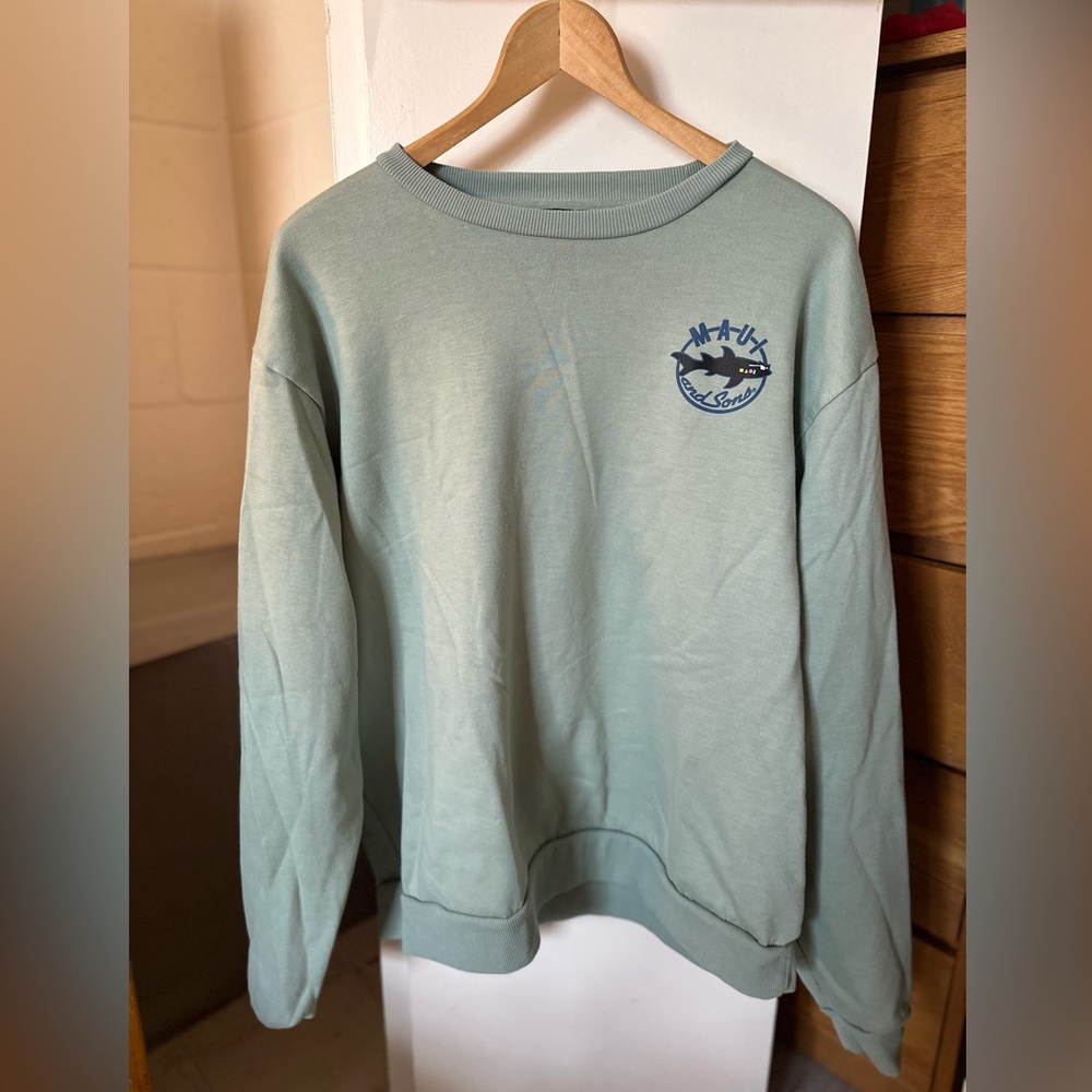 Maui Crewneck Green XL